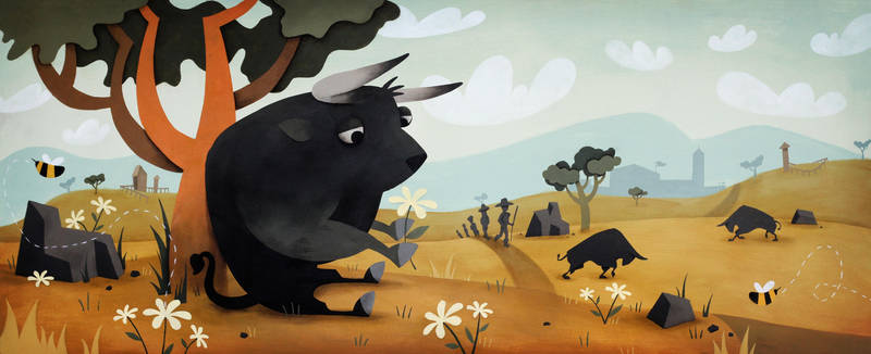 Ferdinand the Bull by andrejolicoeur