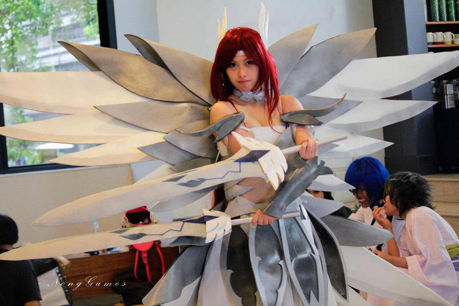 Erza Heaver Wheel Armor Fairy Tail By Nupla On Deviantart