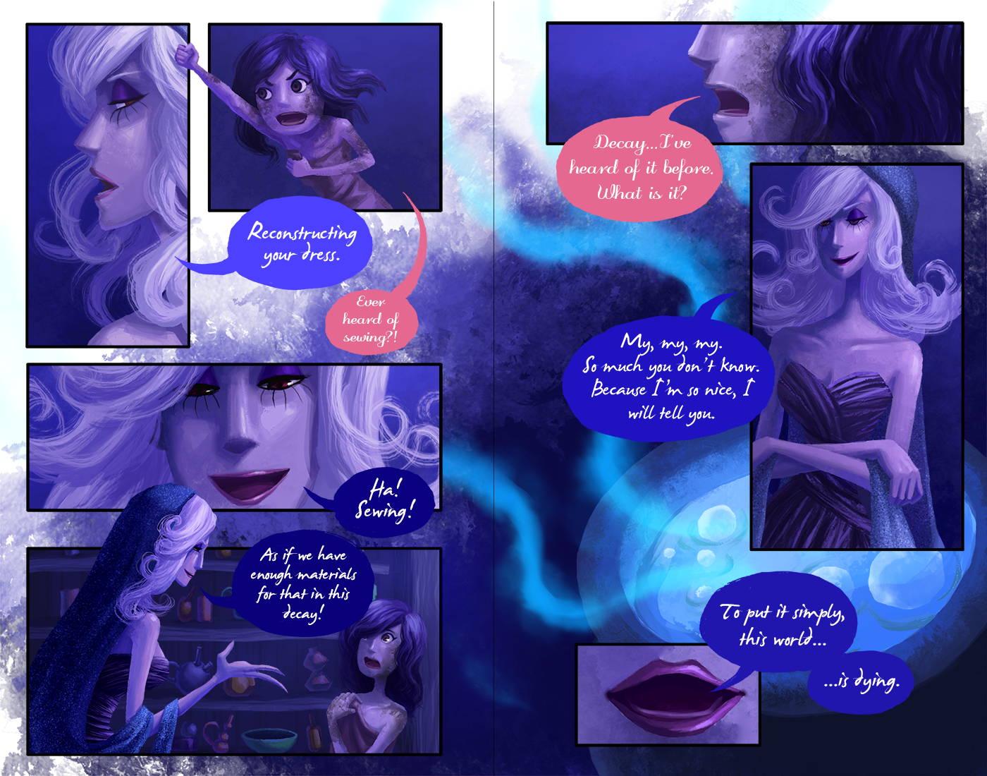 Spread 75 ACT II by ebonysnowwhite