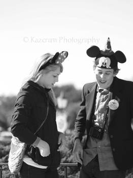 Mickey and Minnie by coldbritto