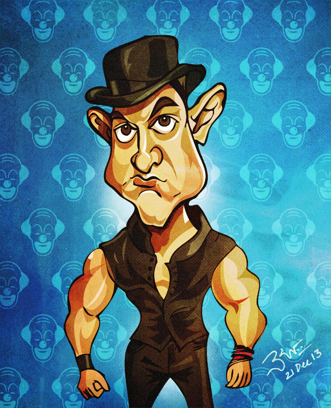 Aamir Khan - Dhoom 3 by libran005
