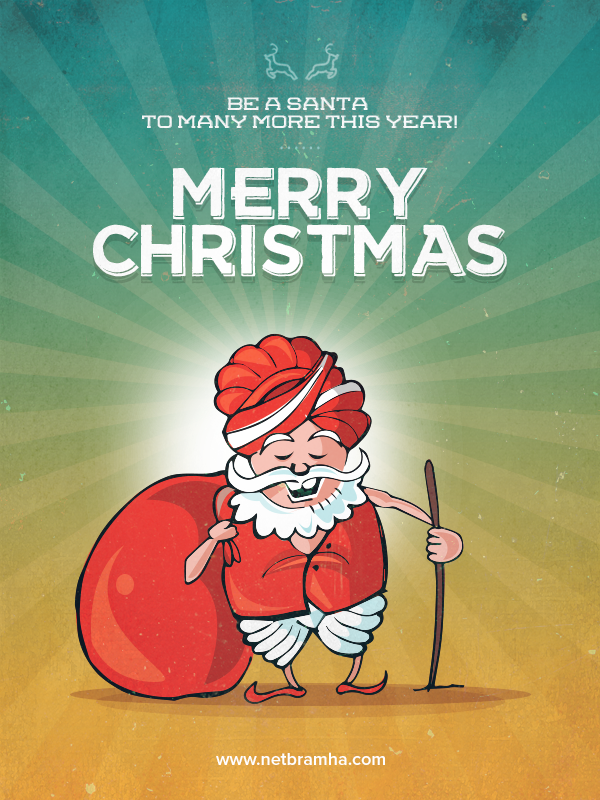 Desi Santa by libran005