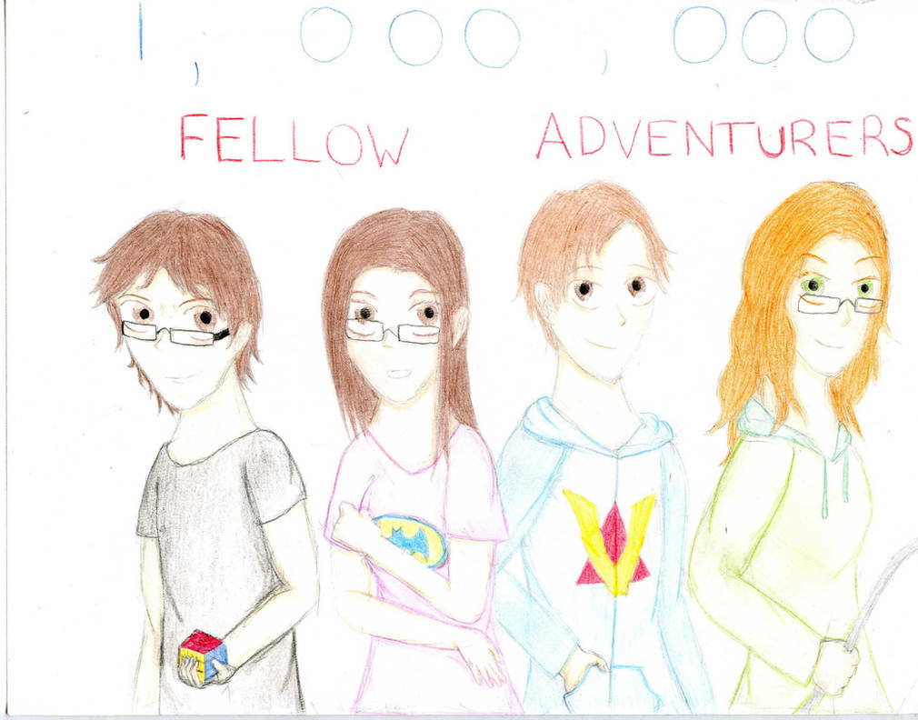 1,000,000 Fellow Adventurers by AnimeDogz