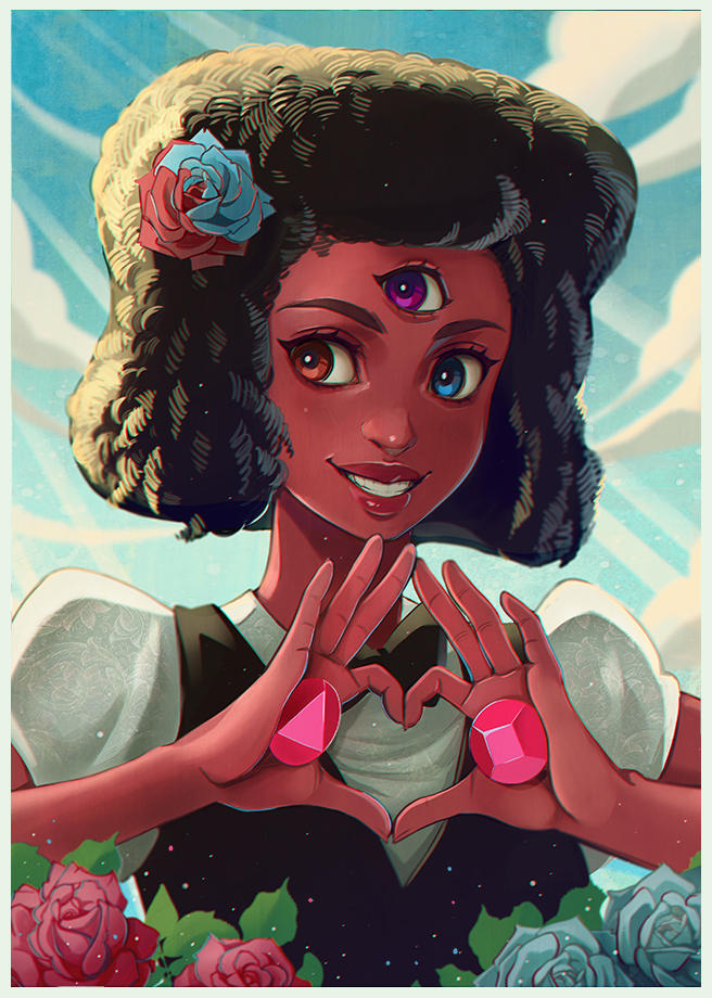 Finally added Garnet, I was unhappy with my previous tries to draw her right so it took a while. Next I'd love to try painting more Diamonds and finish some of personal art As always, I recommend y...