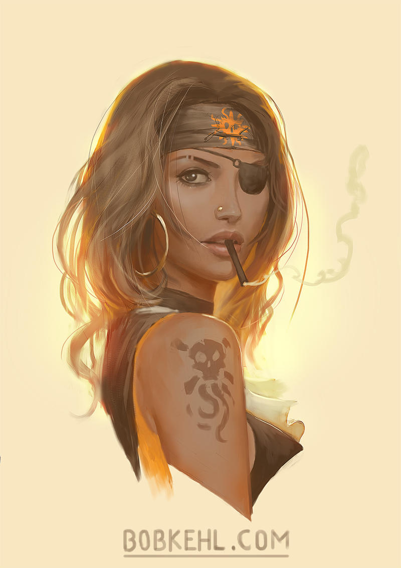 Pirate of the Burning Sun by BobKehl