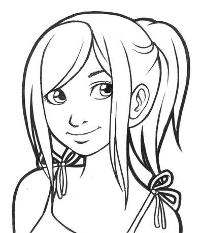 Color me - portrait of a girl by ArtfulJessica