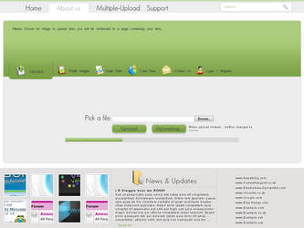 Templateweb Explore On Deviantart Fasiullakhan 5 2 Wip File Hosting Template By Elseandrew