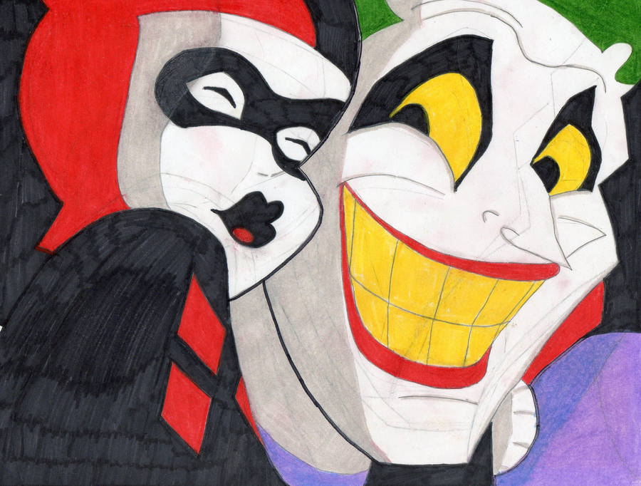 Harley and her Puddin' by Amara-Anon