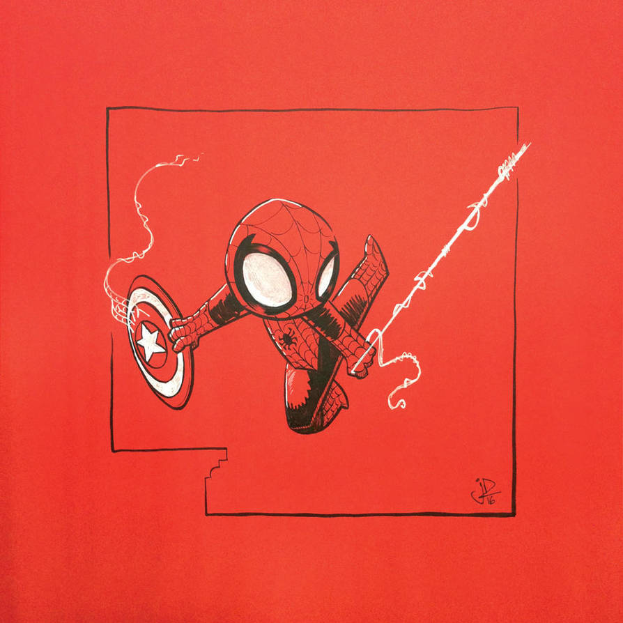 Chibi Spider-man Theif by joelduggan