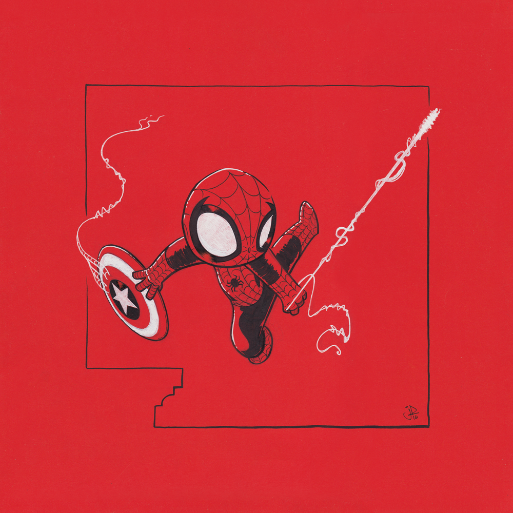 Chibi Spider-Man Thief II by joelduggan
