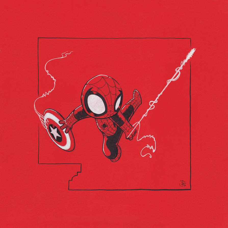 Chibi Spider-Man Thief II by joelduggan
