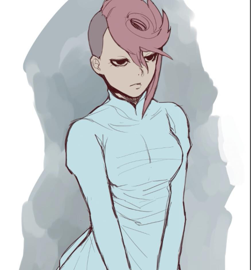 Rise From Ashes - Madame Laureline sketch 2 by Clockwork7