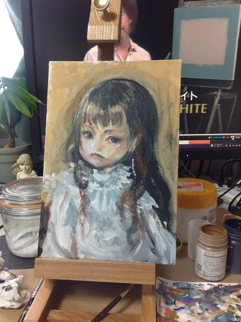 Portrait of lady Y by DensenManiya