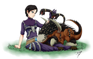 Art trade - Lulain by Theonyn