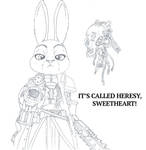 WH40k + Zootopia = Inquisitor Judy by Theonyn