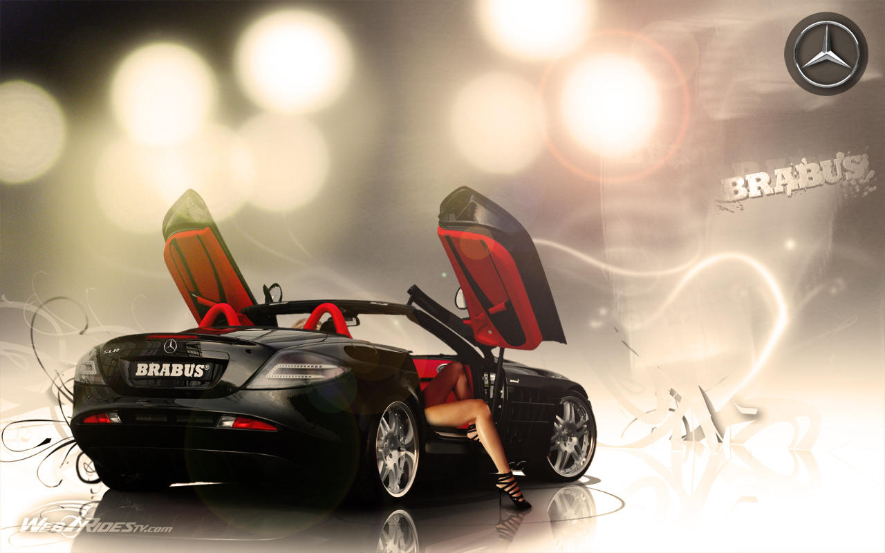 WebRidesTv Brabus SLR by zachiatrist