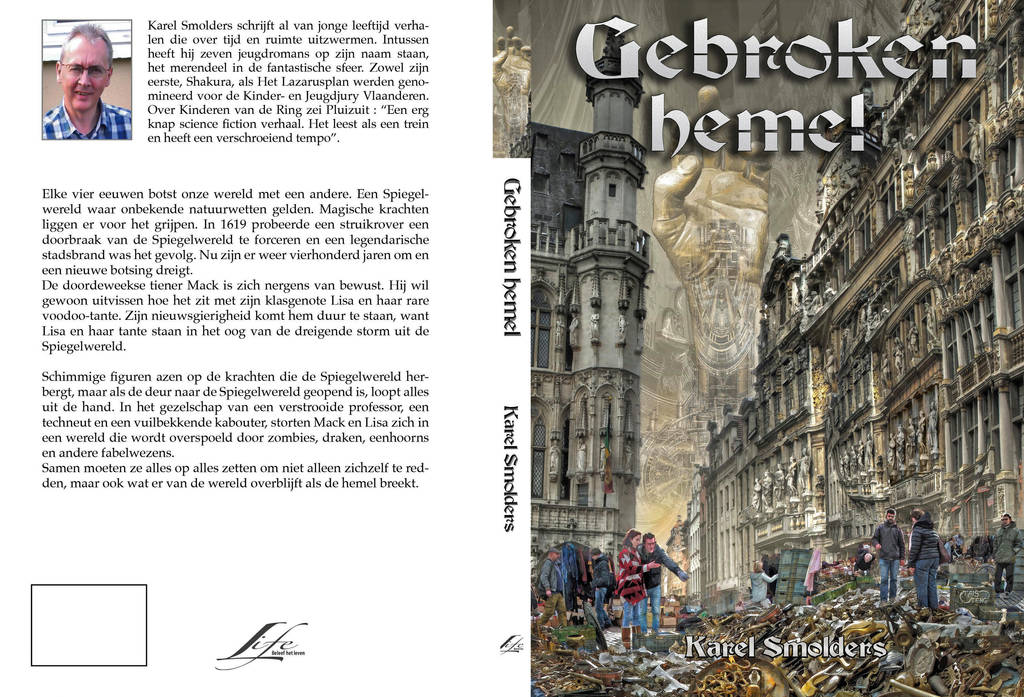 cover for GEBROKEN HEMEL by taisteng