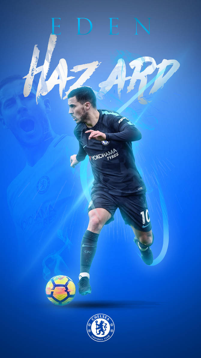 Eden Hazard Phone Wallpaper 2017/2018 by GraphicSamHD on ...