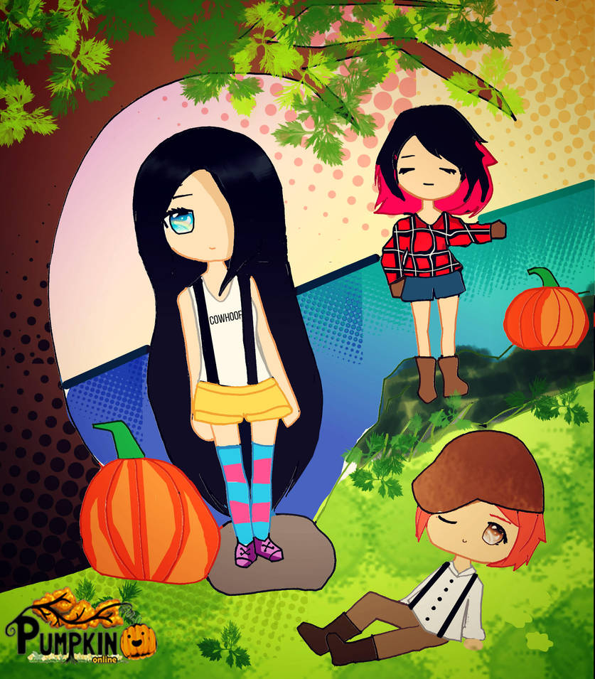 Fanart for Pumpkin Online! by CMYKidd
