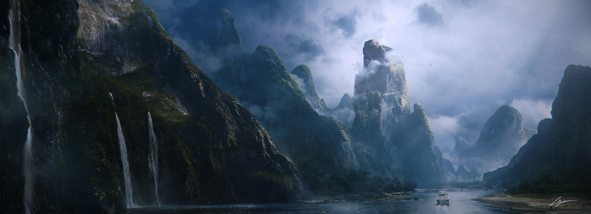 The Lonely River by Kaioshen