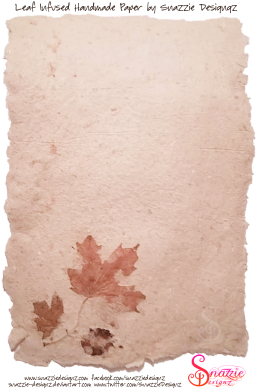 Calligraphed Illustrated Poem on Handmade Paper by snazziedesignz on