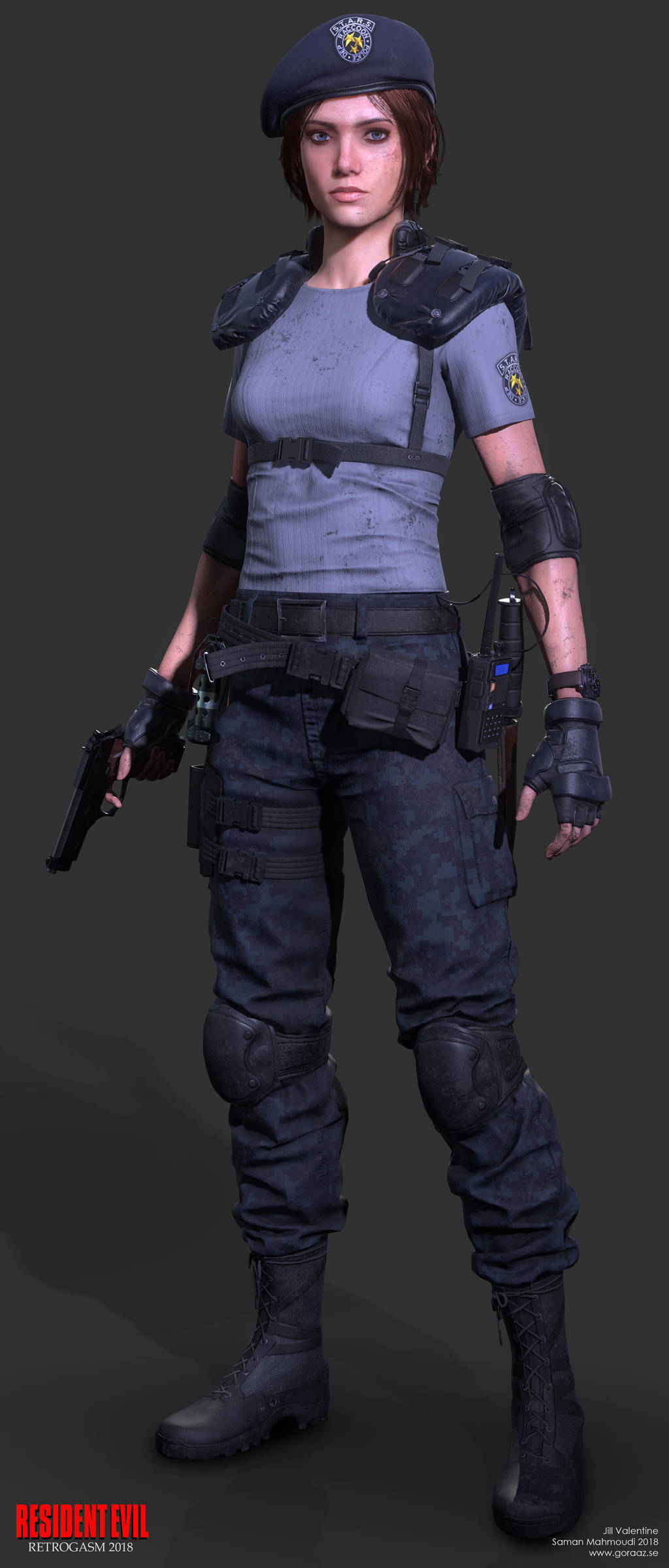 Jill Valentine High res by Goraaz