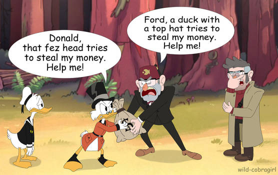 Stan vs. Scrooge by wild-cobragirl