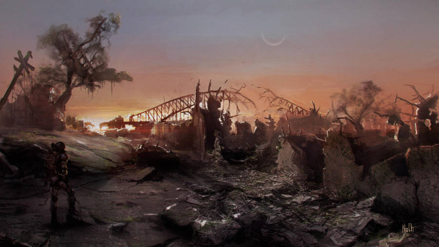 Sydney Post Apoc by Anocha