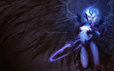 The Vengeful Spirit -wallpaper by kunkka