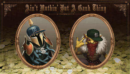 Gangsta Nyx and Bh by kunkka