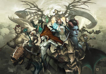 Compendium of Heroes 1 by kunkka