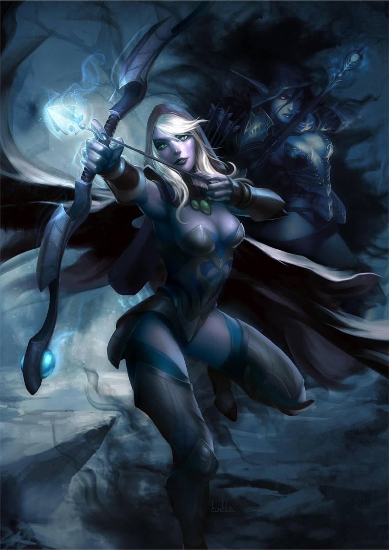 Drow Ranger v2 by kunkka