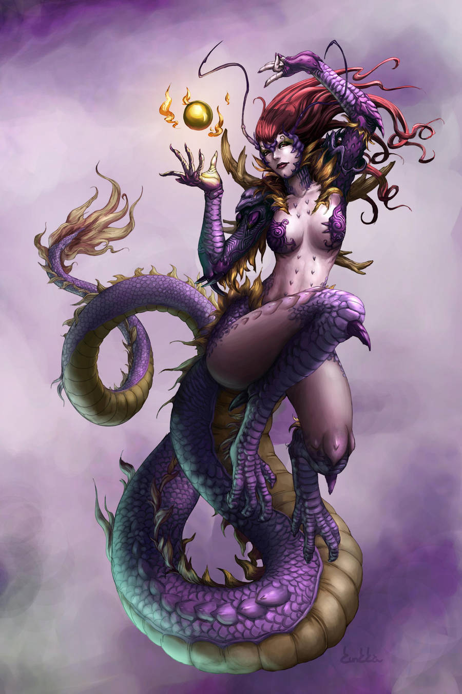 + Dragon Lady + by kunkka