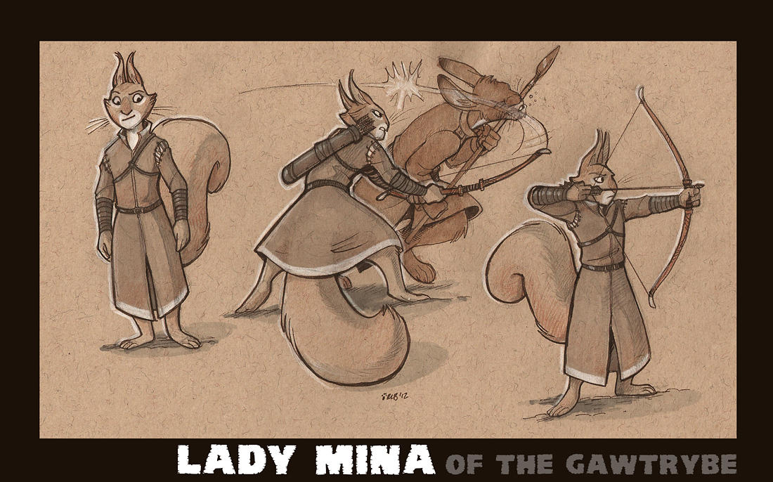 commission - Lady Mina by Kobb