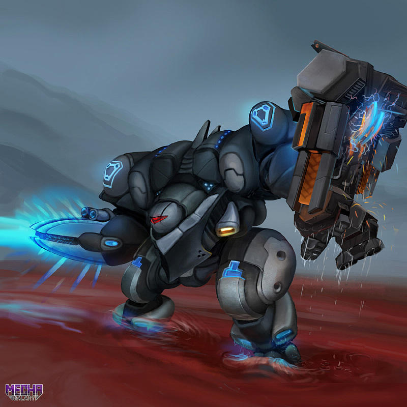 Mecha Galaxy Charon by Mad-Ram
