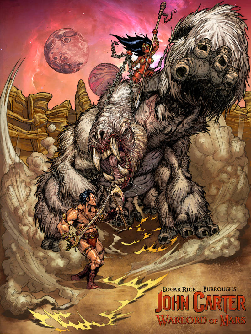 John Carter Warlord Of Mars by BongzBerry
