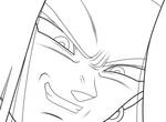Android 17. :Lineart: by moxie2D