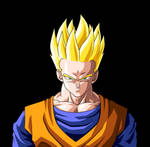 Mystic Super Saiyan :H+S: by moxie2D