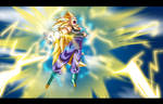 SSj3 Vegeta: True Final Flash by moxie2D