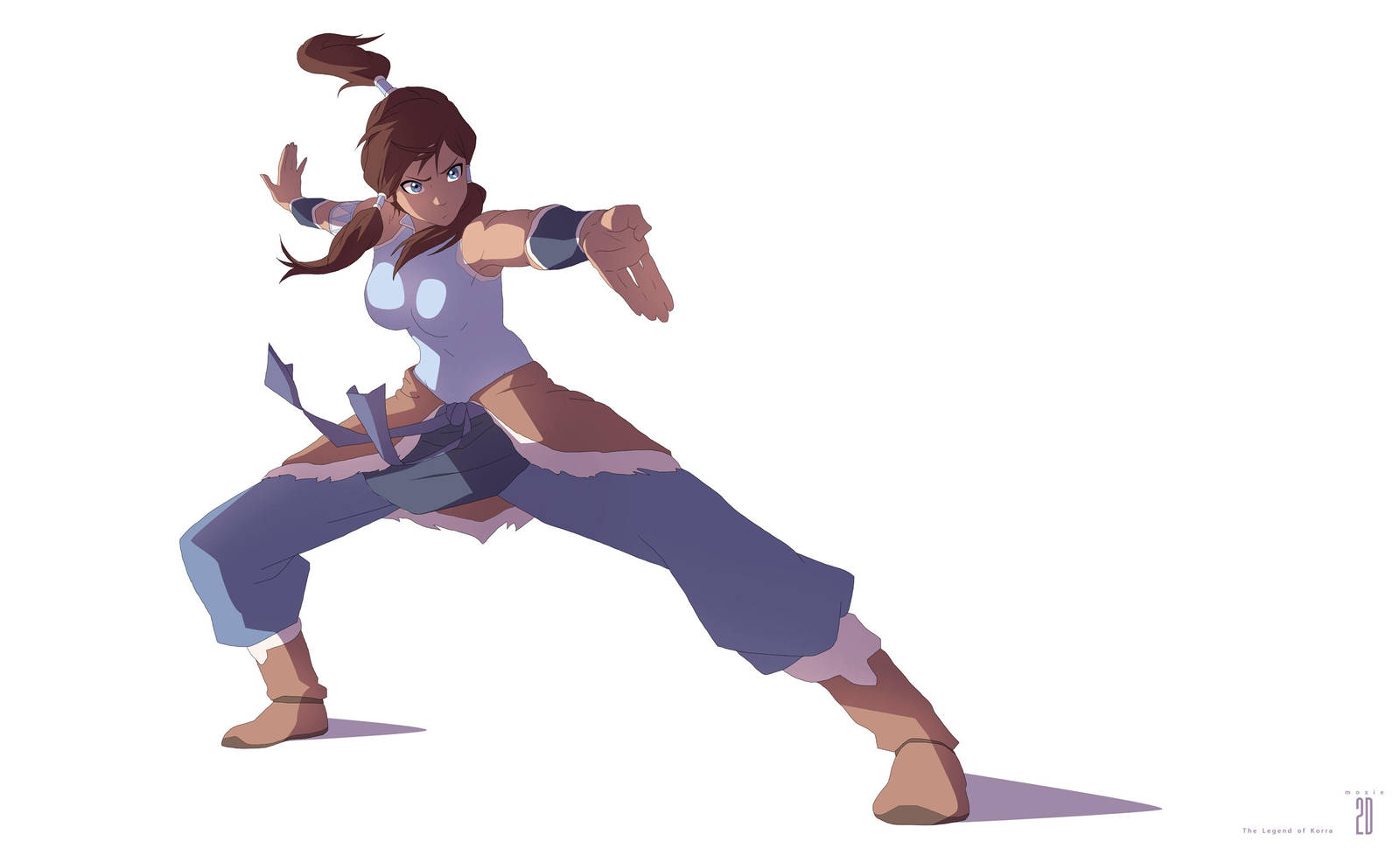 Korra Airbending :WIP Kinda: by moxie2D