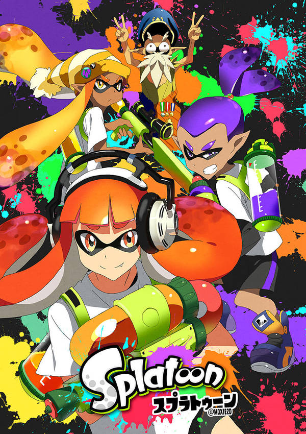 Splatatatatatatatatata Splatoon + Patreon launch by moxie2D