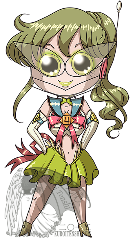 Big Eyes Chibi Proto Jupiter by kuroitenshi13