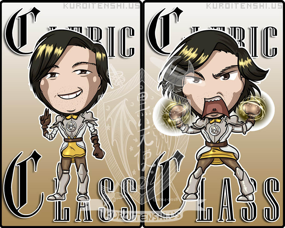 Commission Badge Cleric Stephan by kuroitenshi13