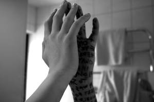 The mirror telling the truth. by PinkFuneral