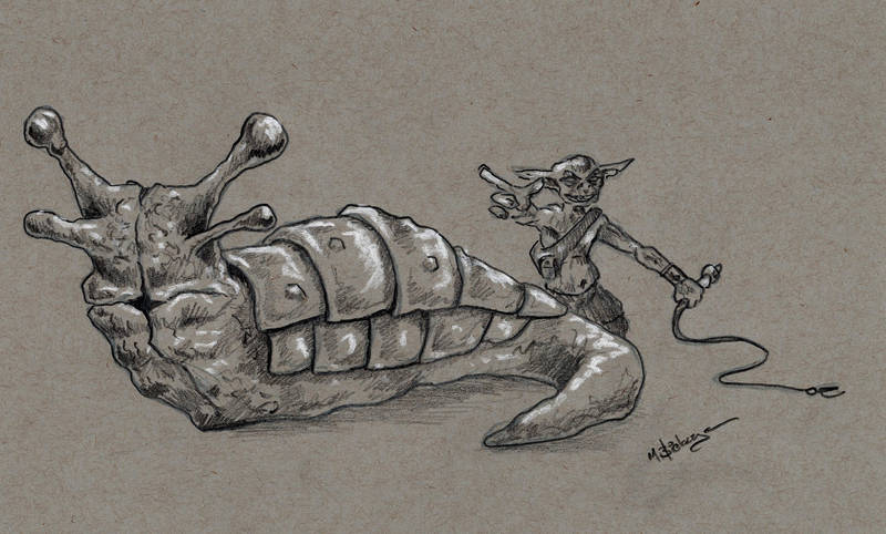 Gorgalug and Master by mbielaczyc