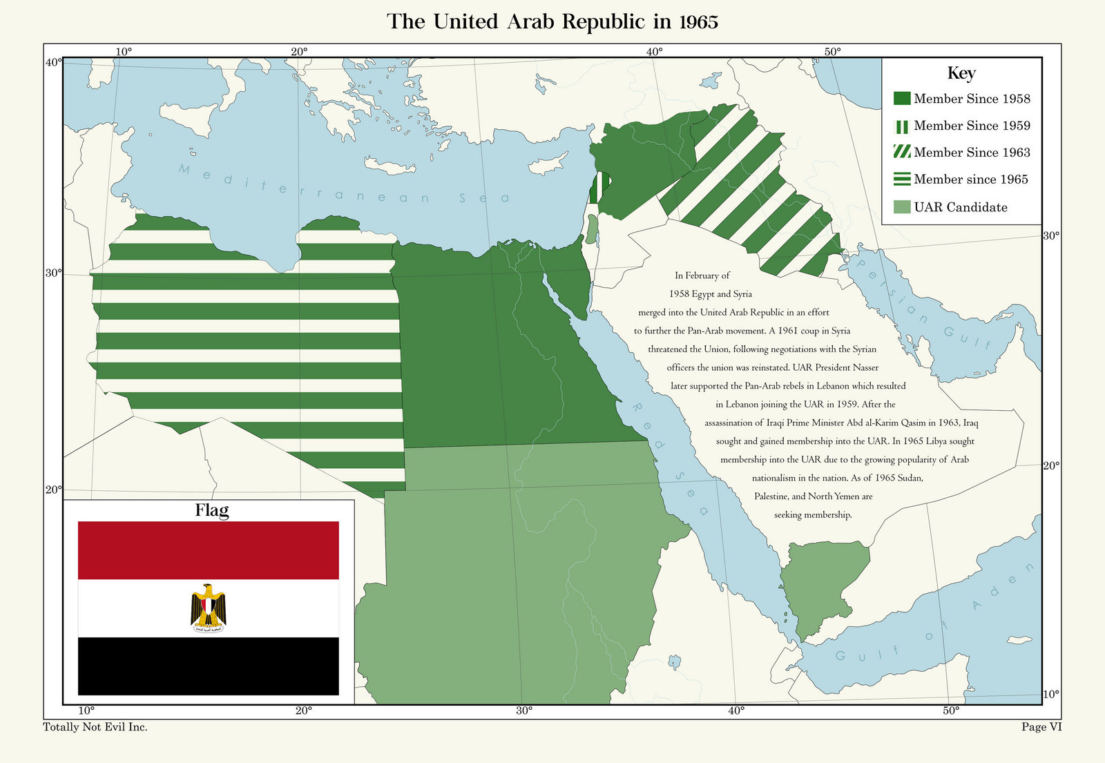 The United Arab Republic (1962) by Xotaed