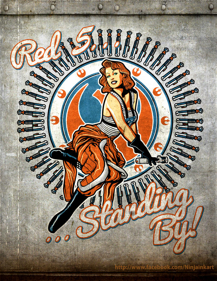 Red 5 Standing By by ninjaink