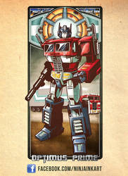 Optimus Nouveau by ninjaink