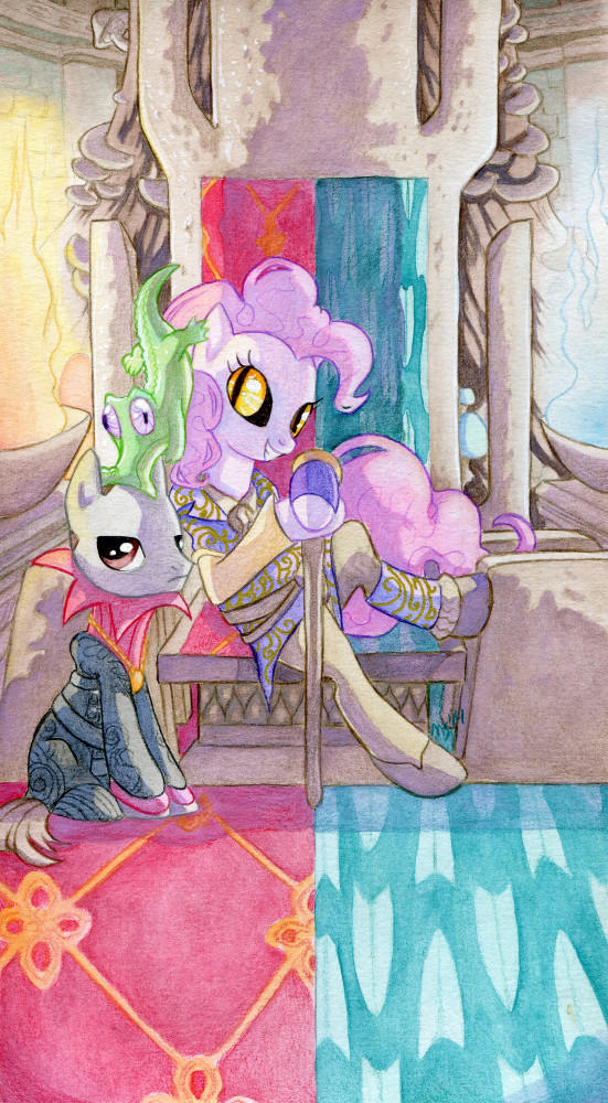 Pinkagorath Pie by MommaShy