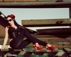 Bits of Red by MissJamieBrown